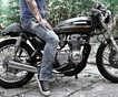 Cafe racer на базе Honda CB550 1976 года
